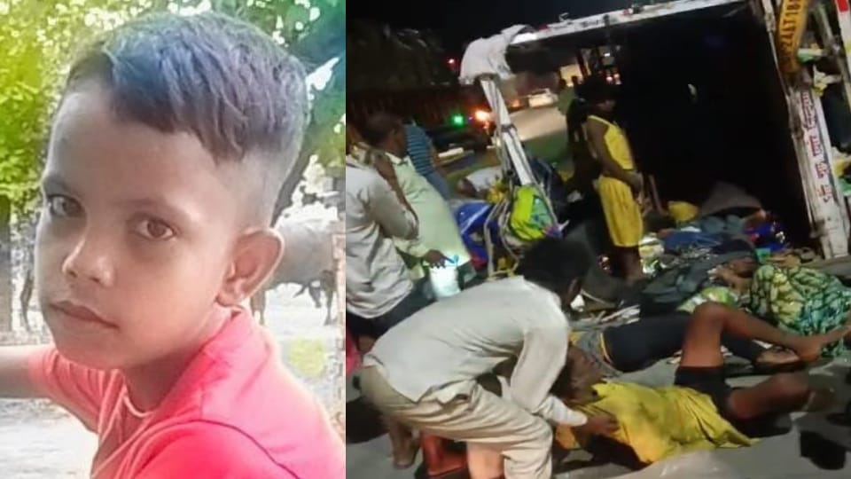 13 dead in Baghpat: Chaos and screams erupted as the pickup truck overturned