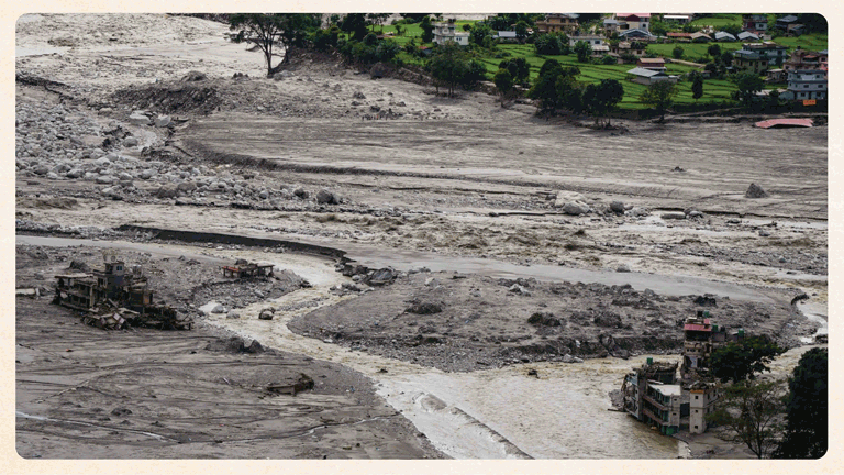 Nepal Over 40 bridges destroyed, roads washed away many areas, and people walking for hours to get anywhere.