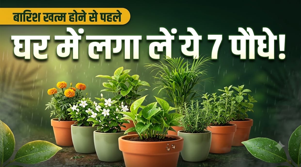 Best Plants to Grow Before Monsoon Ends: Easy Plants for Your Home Garden