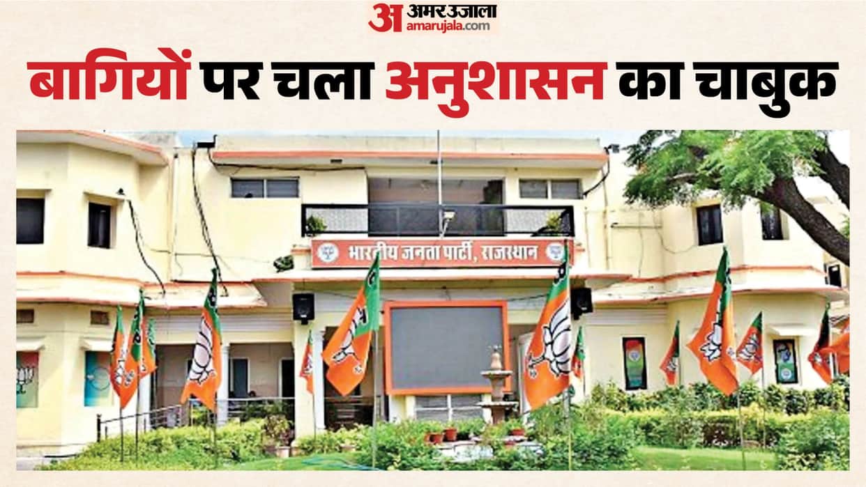BJP Cracks Down on Rebels in Rajasthan Civic Polls: 41 Expelled, 26 From Diya Kumari’s Jaipur Assembly Region