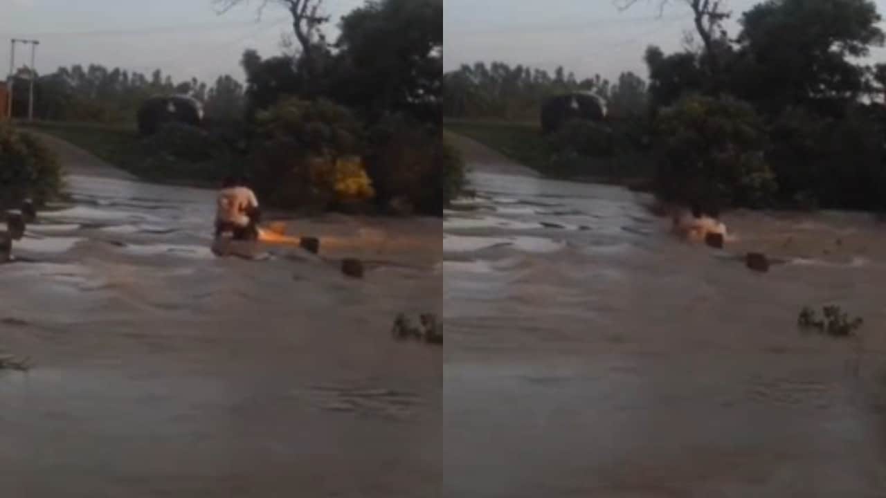 Three youths swept away in river SDRF team engaged in search operation in Bareilly