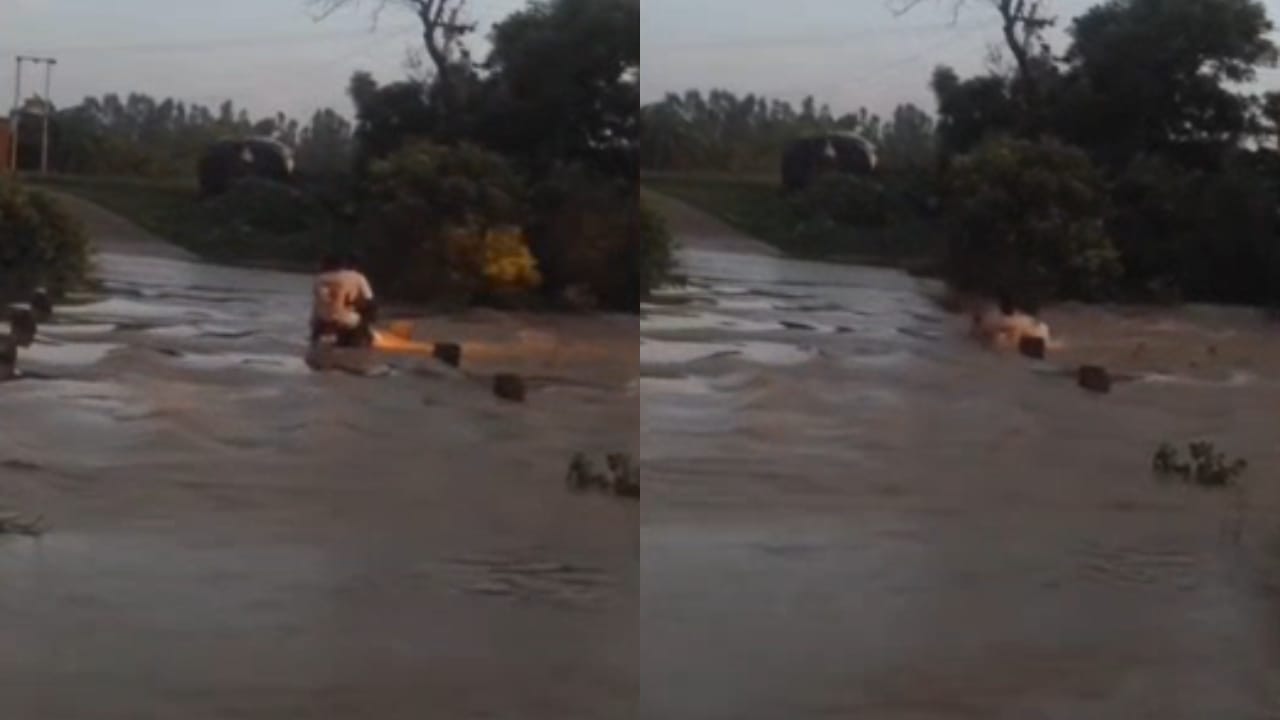 Three youths swept away in river SDRF team engaged in search operation in Bareilly
