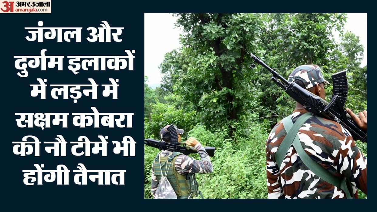 responsibility of security of 21 places in Kathua-Udhampur range has been handed over to CRPF nine Cobra teams