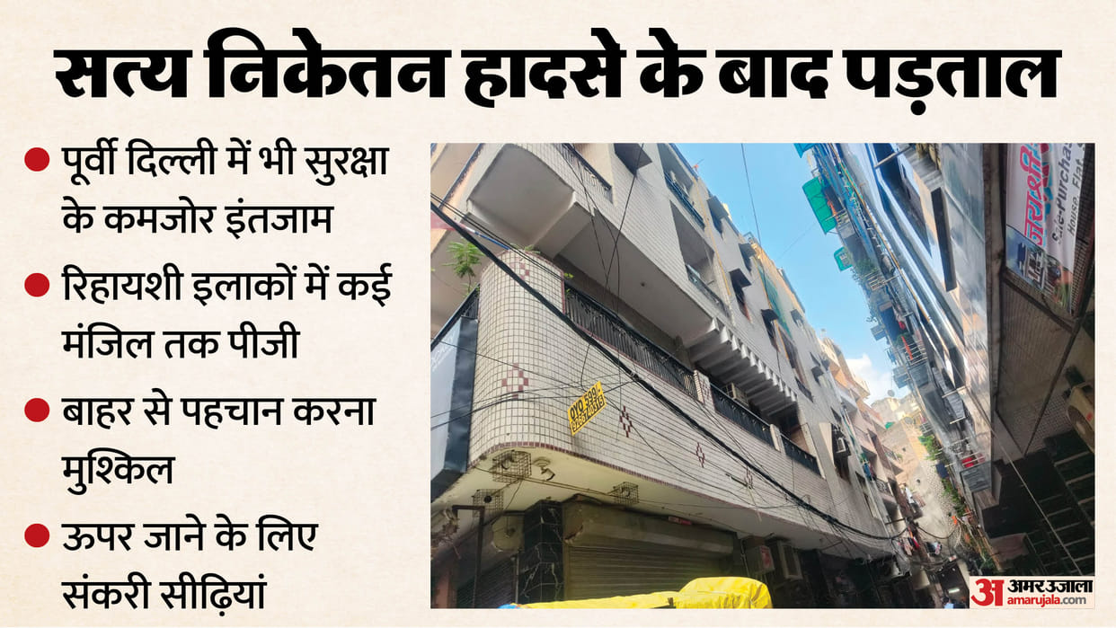 Questions raised regarding safety of PGs and hostels in East Delhi following Satya Niketan incident