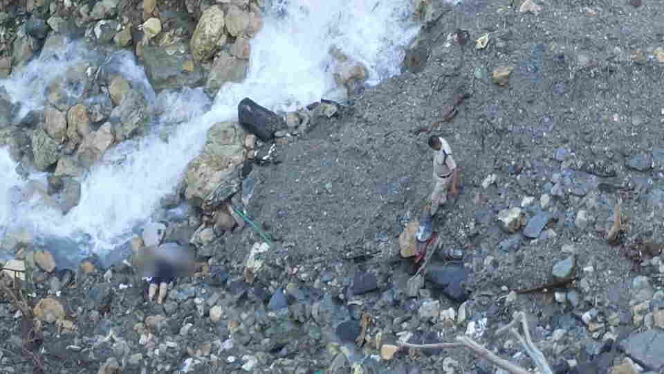 Mussoorie Businessman body found in deep gorge near Pani Wala Bend car Found parked near damaged section