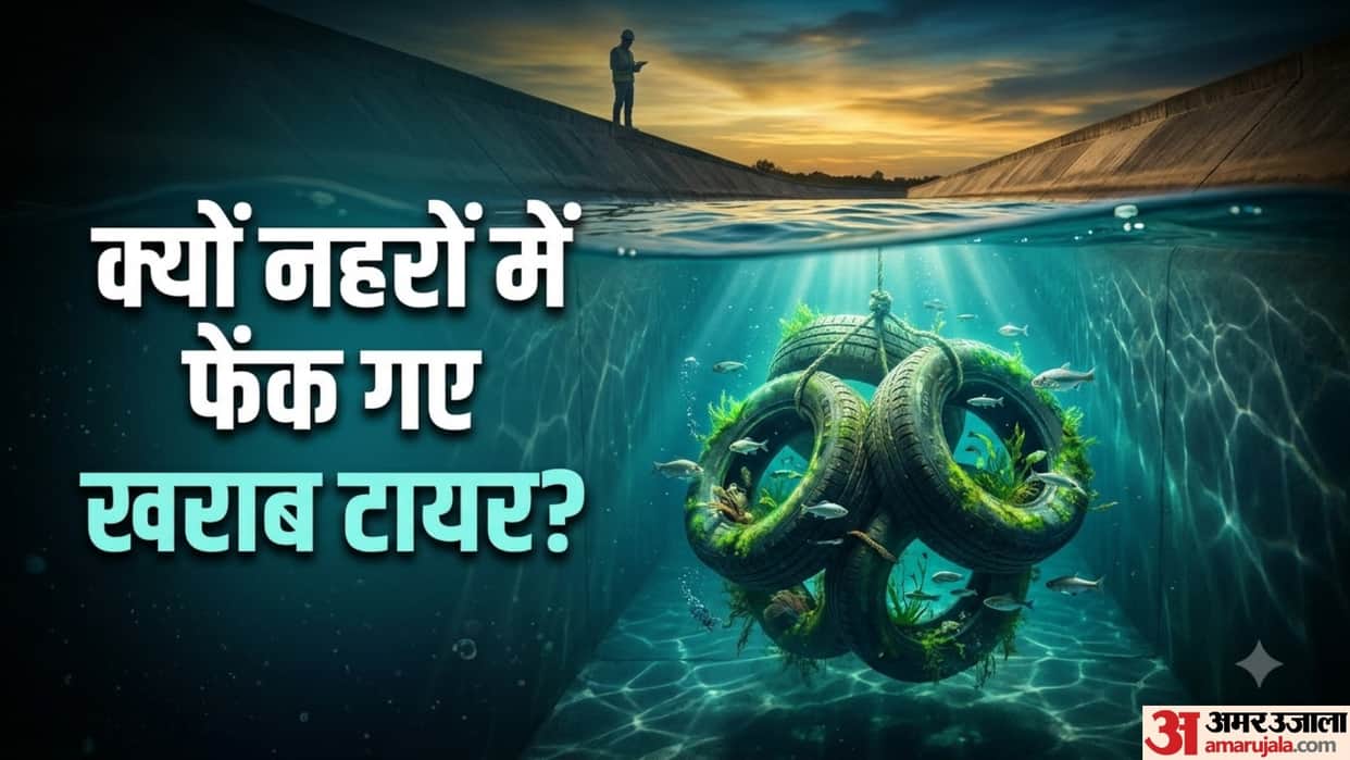 Why were worn-out tires dumped into canals? You will be surprised to learn the reason