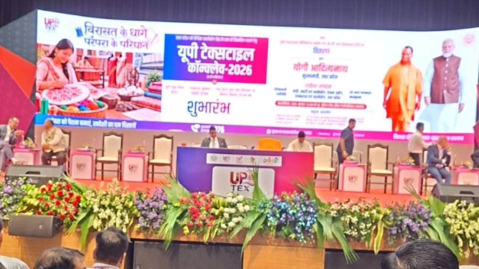 CM Yogi inaugurates two day UP Tex-2026 textile sector set for major boost