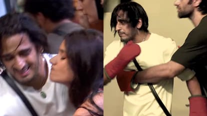 bigg boss 20 new promo qazi touqeer entertain to contestant and then he fight to complete movie task