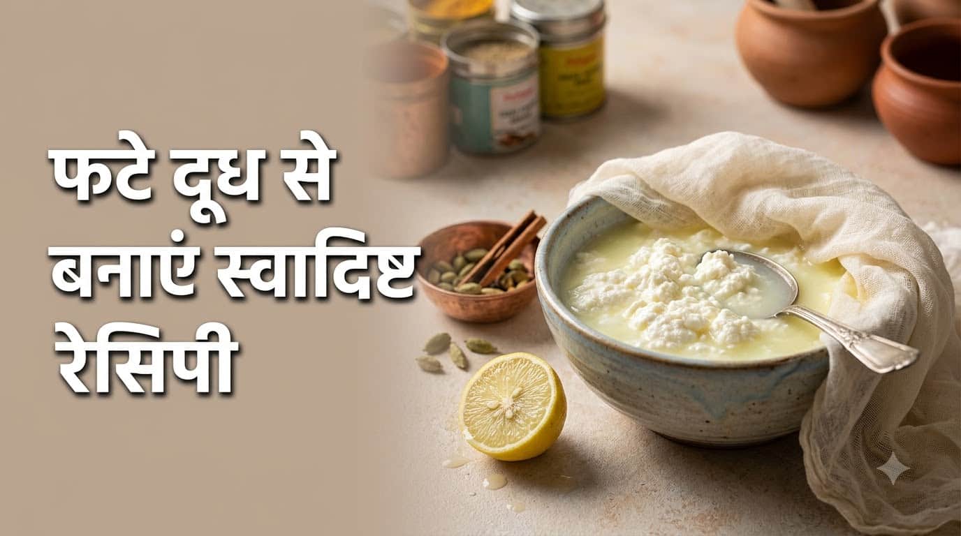 फटे दूध से क्या बनाएं