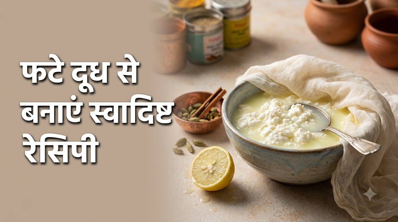 फटे दूध से क्या बनाएं