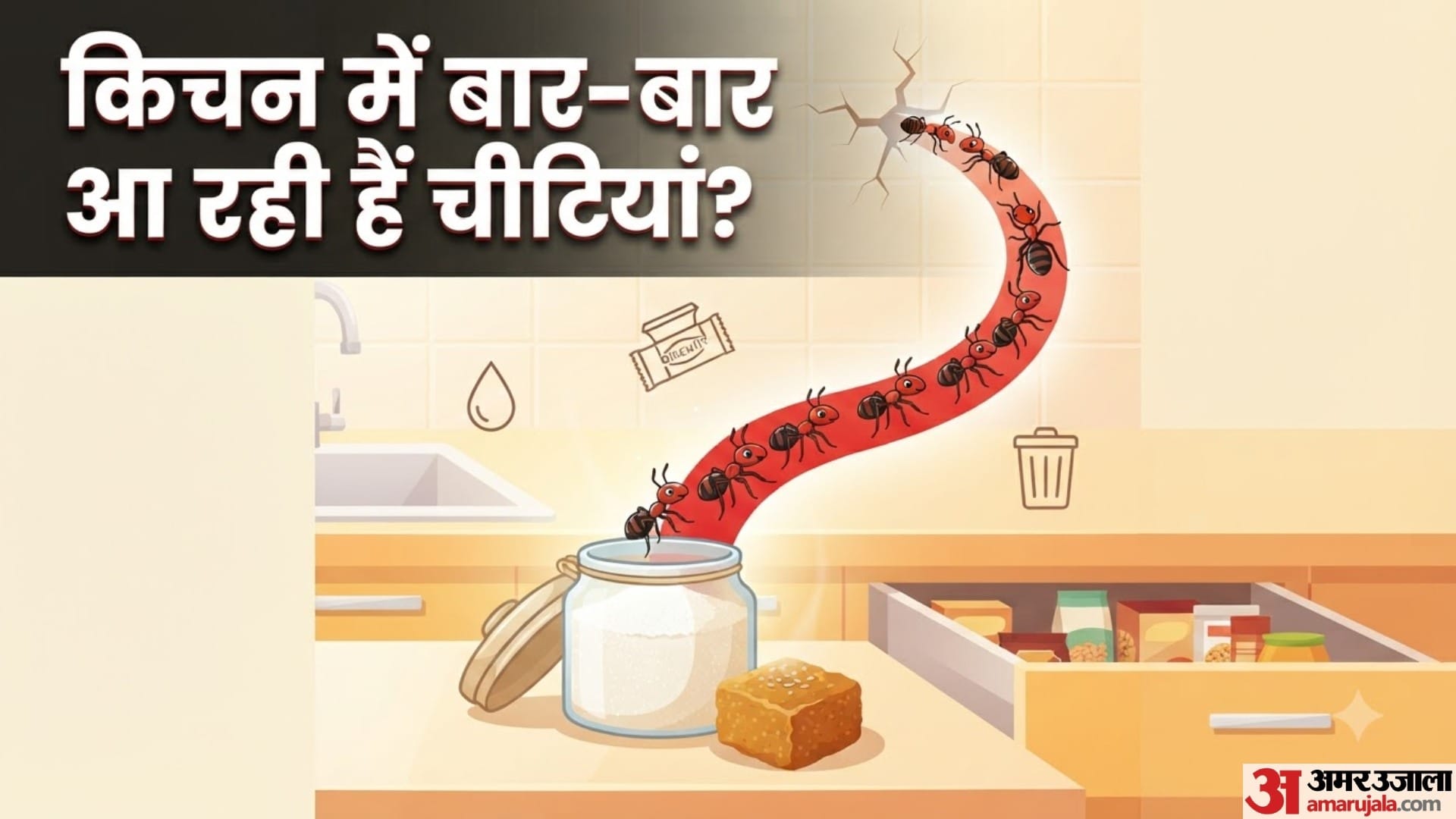 किचन में बार-बार आ रही हैं चींटियां?