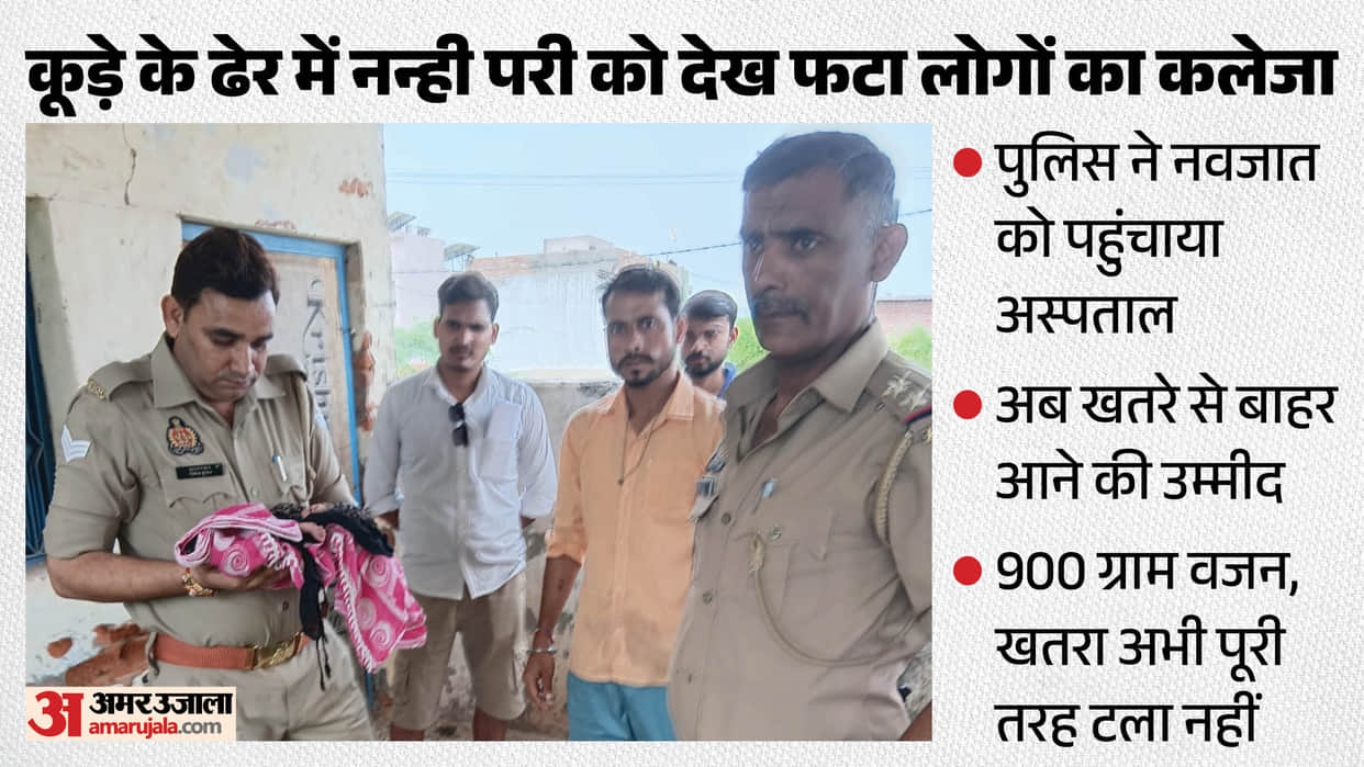 7-Month Premature Baby Pihu Found Abandoned on Garbage Heap, Body Ravaged by Insects
