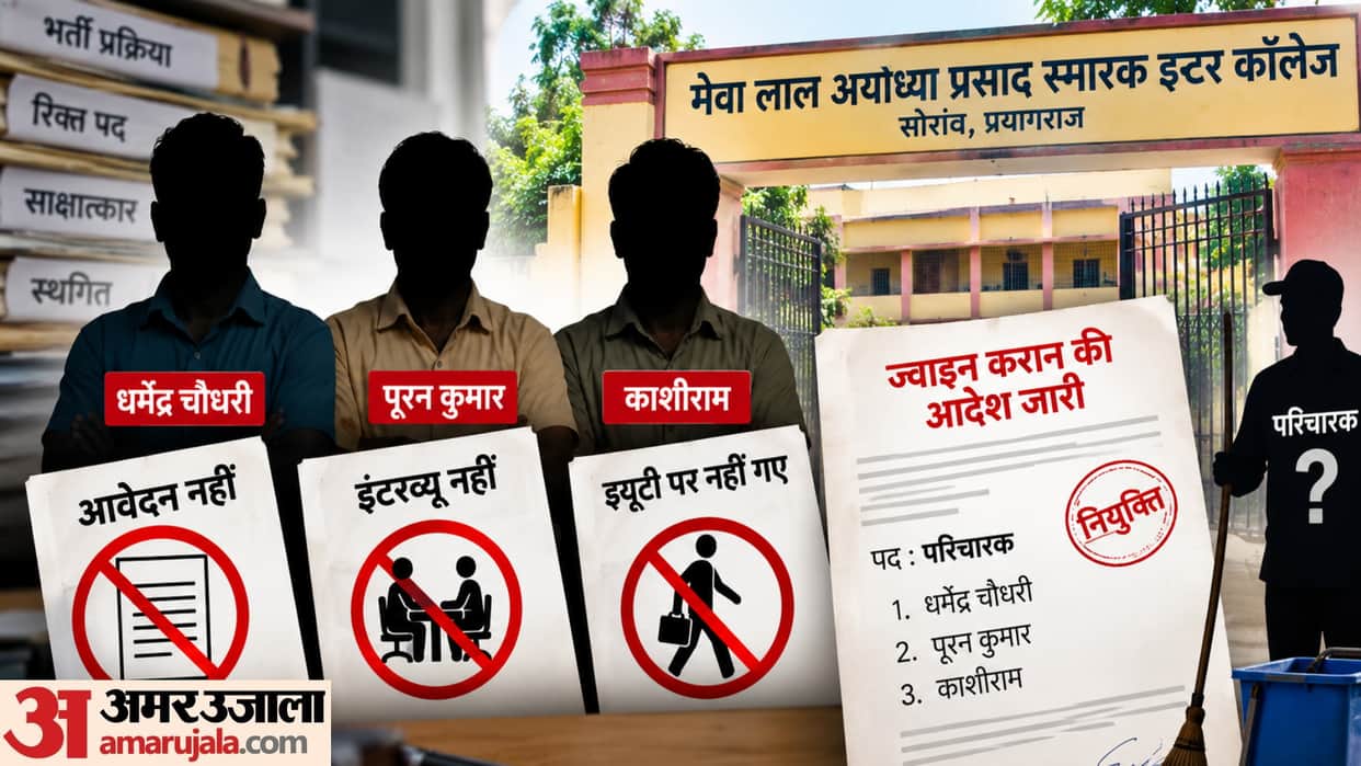 direct orders for joining; major irregularities by Education Department officials in Prayagraj.