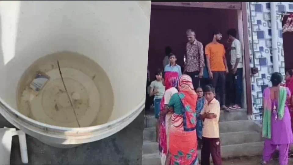 One-year-old child dies after drowning in a bucket full of water