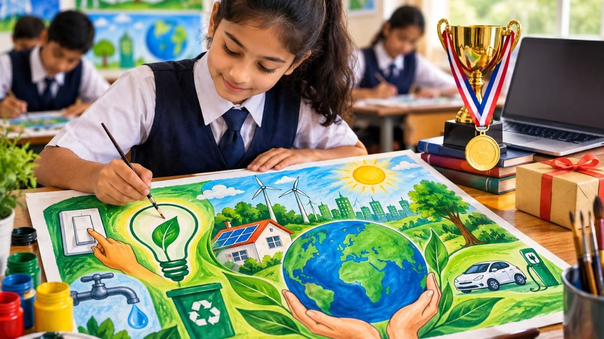 urja sanrakshan painting competition himachal school students 2026