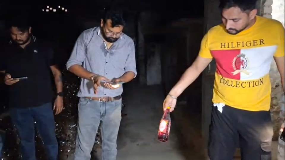 शरबत फैक्ट्री पर छापेमारी
