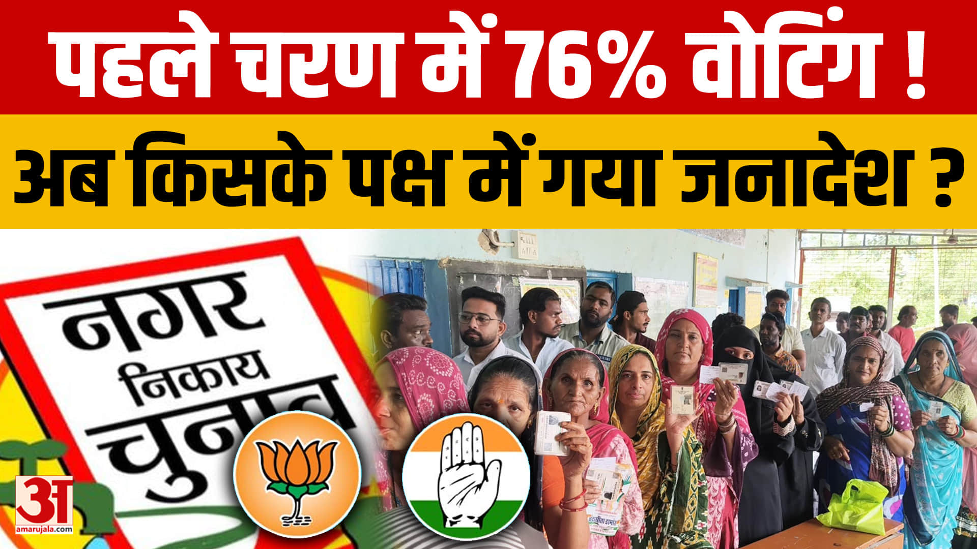 76.04% मतदान ने बढ़ाई सियासी हलचल, 20 हजार से ज्यादा प्रत्याशियों के नतीजों का इंतजार