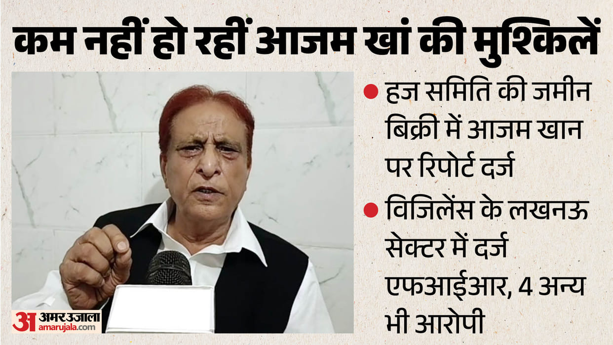 Case registered against Azam Khan regarding the sale of Hajj Committee land