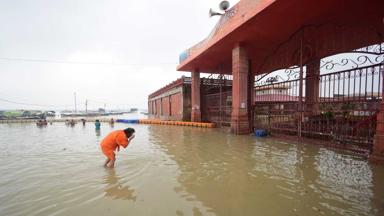 Ganga and Yamuna water levels rising again; levels still well below the danger mark, and all embankments