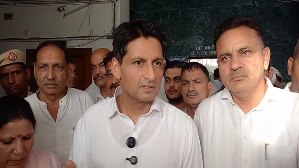 Deepender Hooda targeted BJP, alleging government discriminated against Jhajjar CM has no time for Haryana