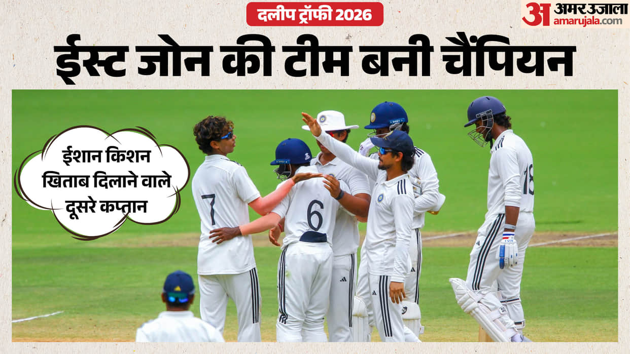 Duleep Trophy 2026: Ishan Kishan’s East Zone Clinch Title, Become Champions on First-Innings Lead