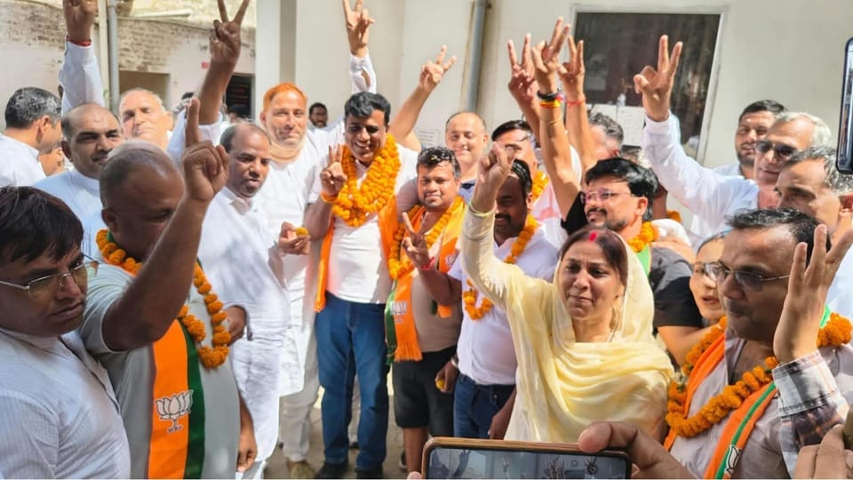 Hisar: Harish Garg becomes Vice Chairman of Uklana Municipal Council; defeats independent candidate by 7 votes