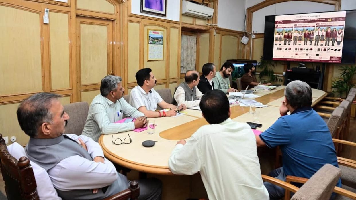 Himachal: Dress code finalized for 155 govt CBSE schools; decision taken at a meeting chaired by CM Sukhu.