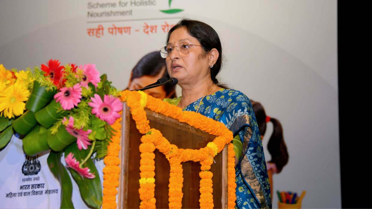 Union Minister Annapurna Devi said double-engine government making public trust cornerstone of development