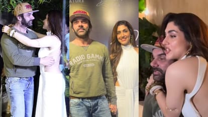 Sohail Khan spotted at delbar arya Alliance Journey Party both celebs chemistry stealing limelight On internet