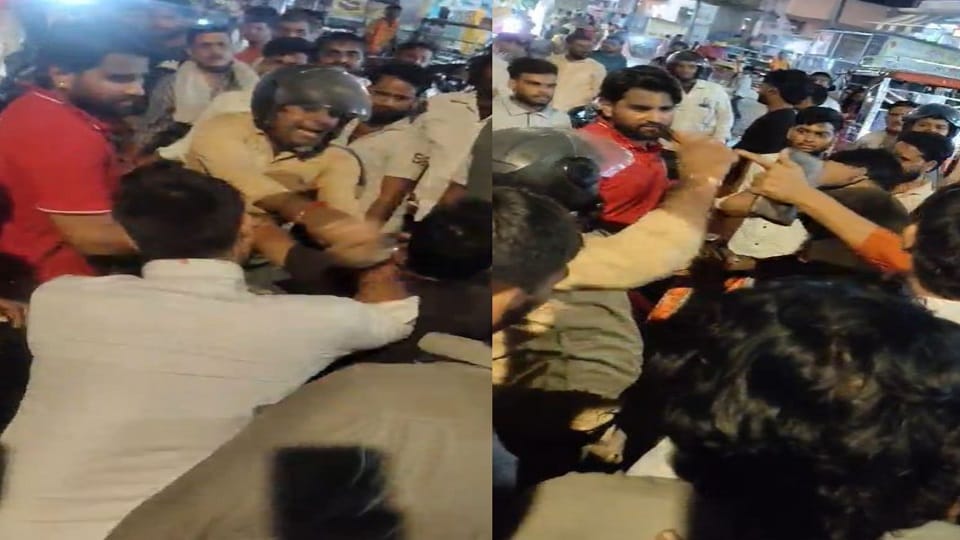 Youth brutally beaten and ear pulled with pliers on suspicion of pickpocketing at Vrindavan in mathura