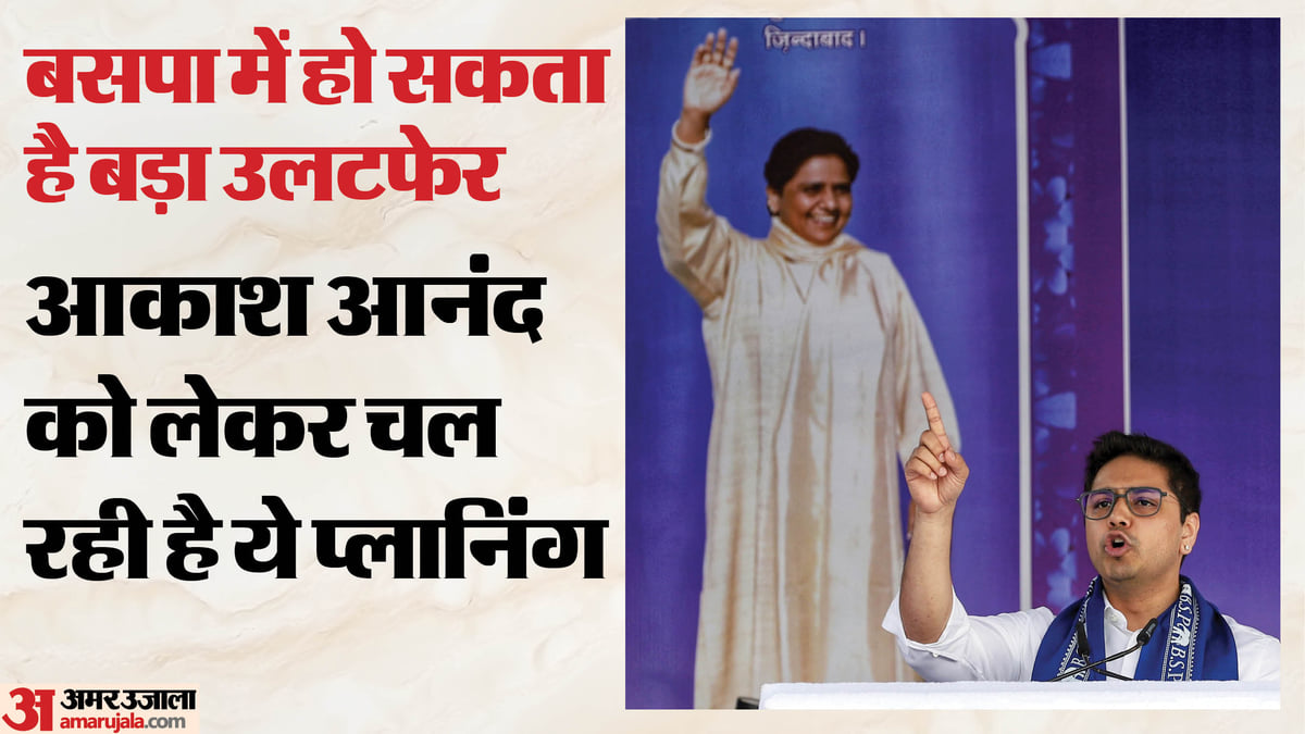 यूपी: आकाश आनंद को लेकर क्या हो सकता है बसपा में विद्रोह?, उलटफेर की आशंका में होती रही बैठकें