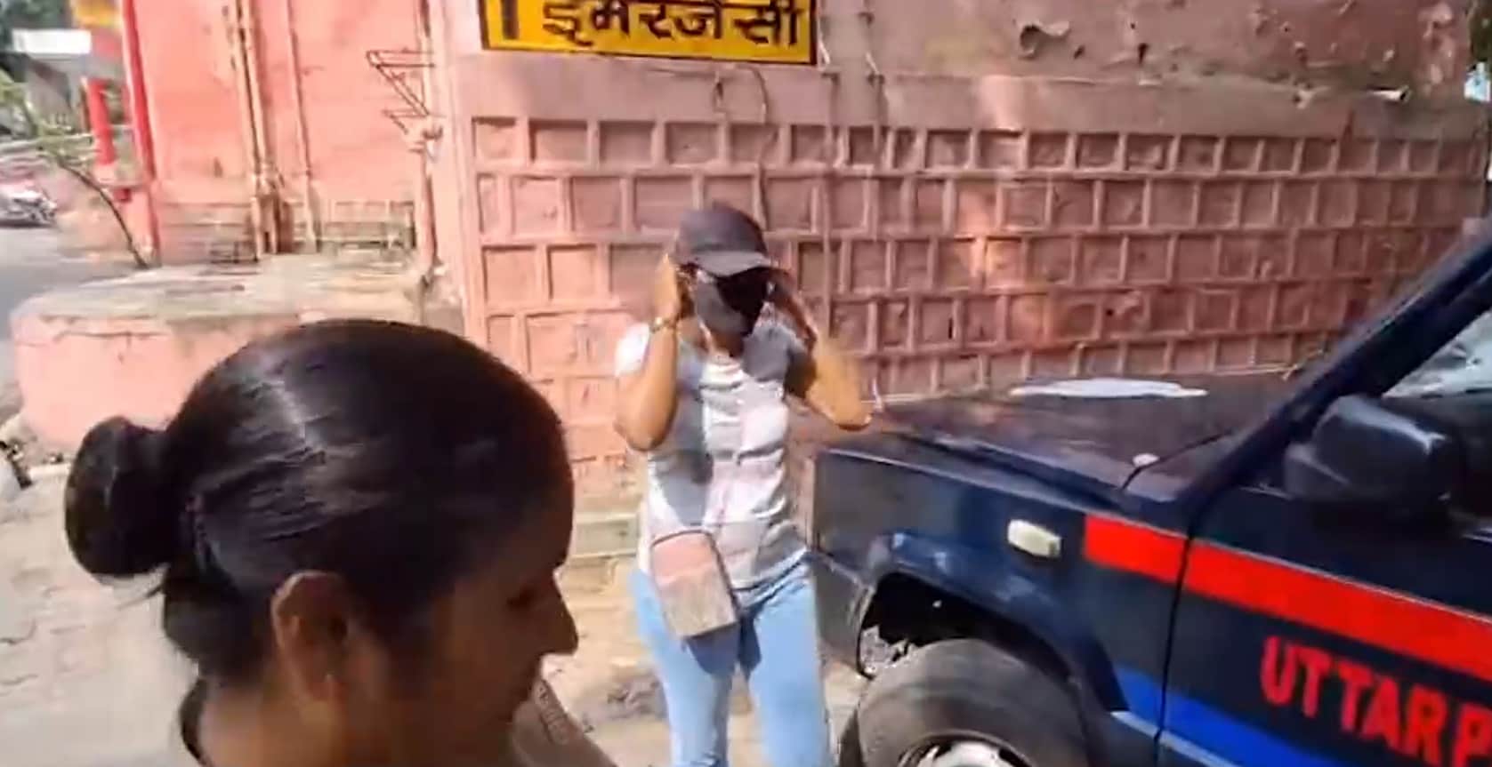 senior railway official in jhansi got entangled marina lazarus