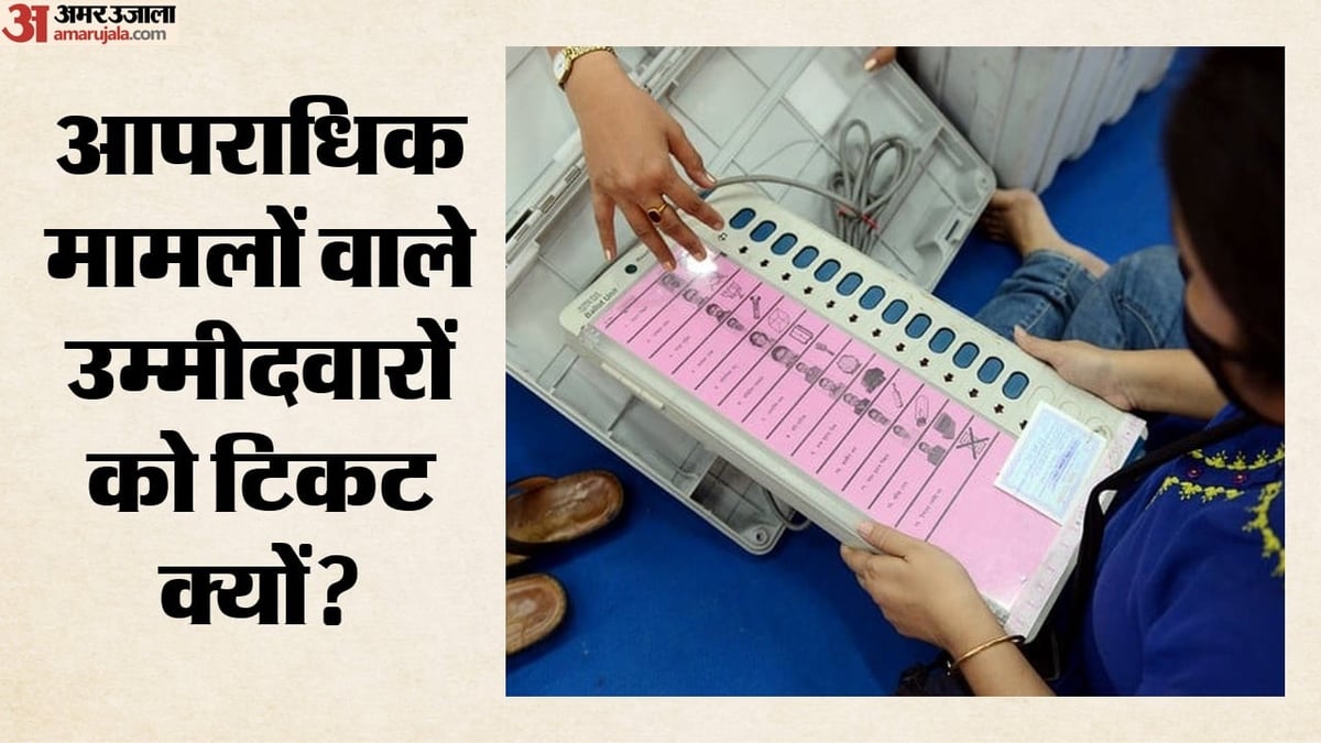 रिपोर्ट: 5 राज्यों के चुनाव में आपराधिक पृष्ठभूमि वाले 191 उम्मीदवार, पार्टियों ने नहीं बताई टिकट देने की वजह