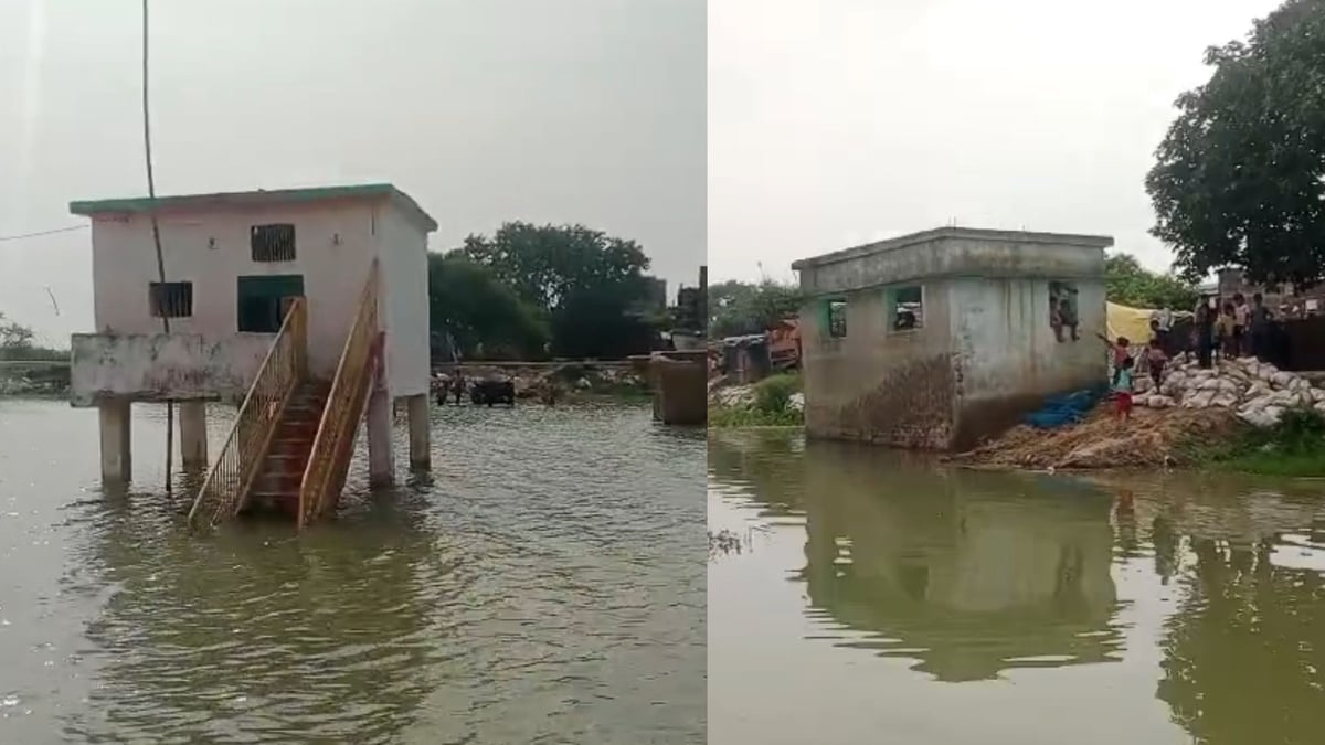 बिहार: गंगा के बैकवाटर ने सरमेरा क्षेत्र में मचाई तबाही, 350 बीघे से अधिक धान की फसल डूबी; बांध पर खतरा