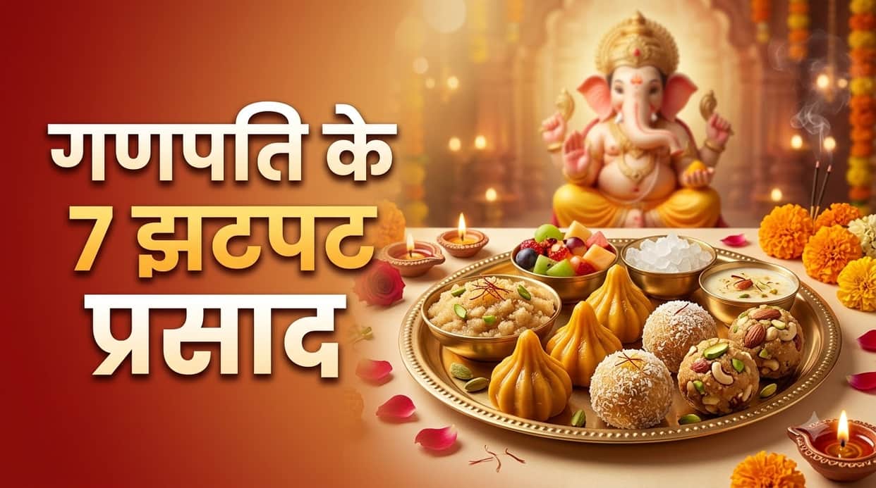 Ganpati Bappa’s Favourite Bhog: 7 Quick Prasad Ideas for Ganesh Chaturthi
