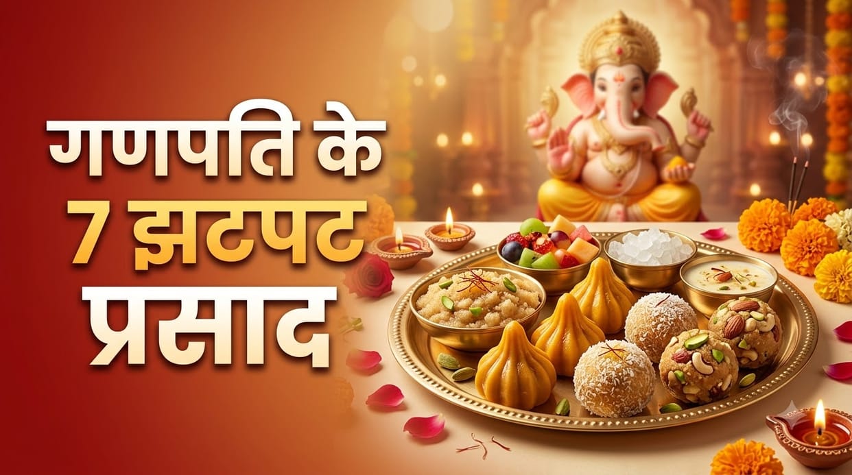 Ganpati Bappa’s Favourite Bhog: 7 Quick Prasad Ideas for Ganesh Chaturthi