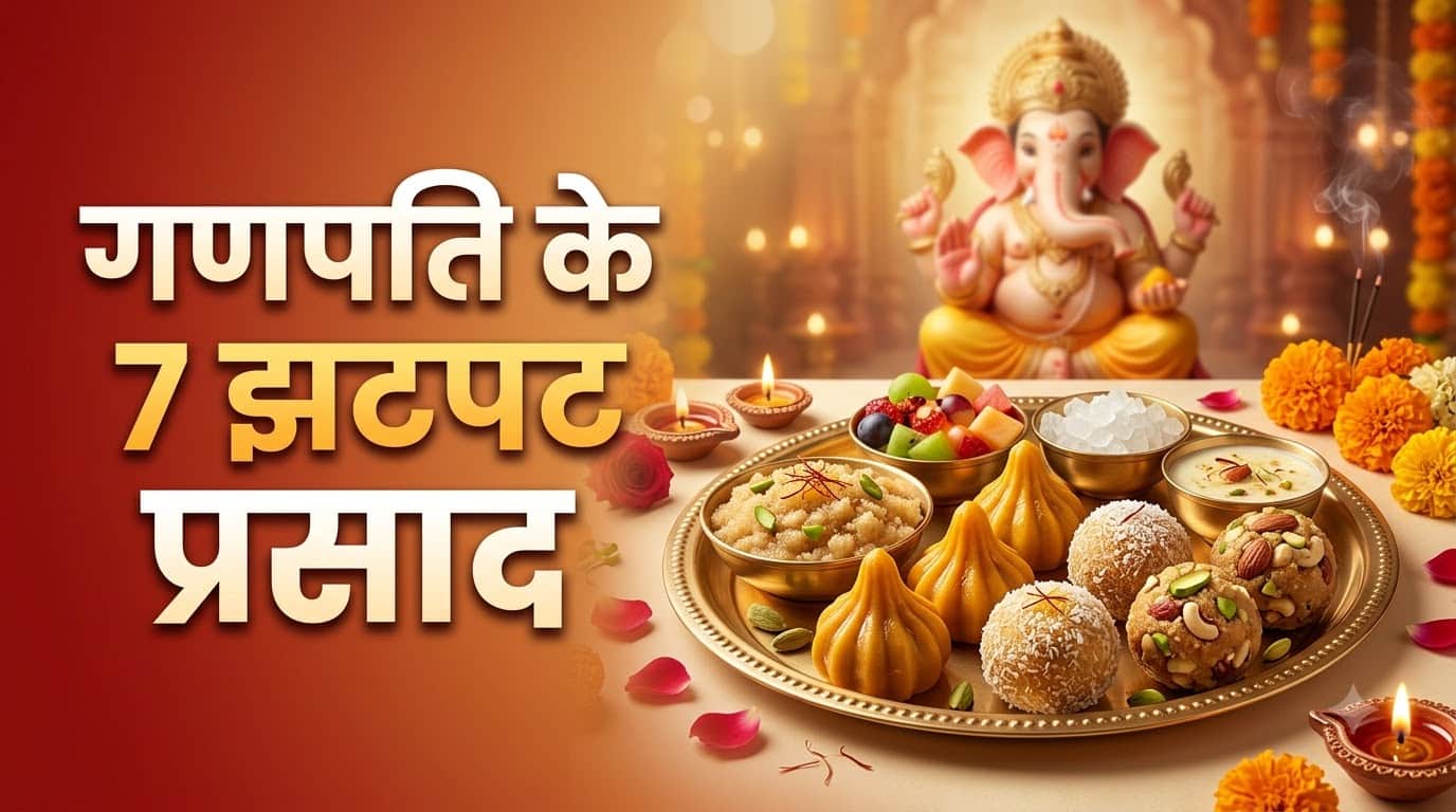 गणपति उत्सव पर बनाएं ये 7 प्रसाद