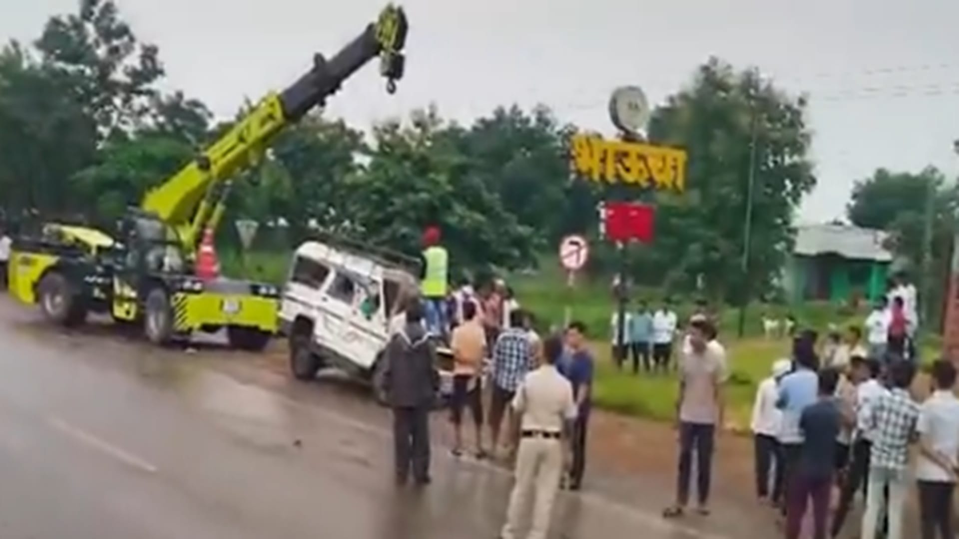 नागपुर-रायपुर हाईवे हादसा