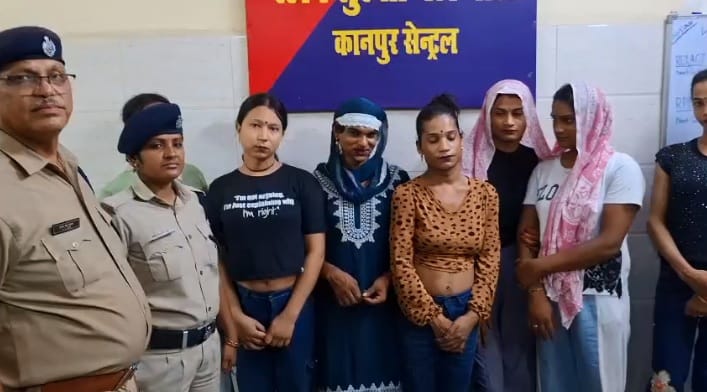 Kanpur RPF apprehended eight transgender individuals who were creating a ruckus and harassing passengers