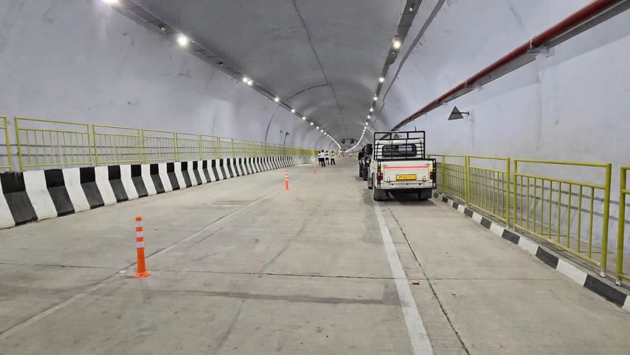 dyod hanogi tunnels open pandoh takoli four lane traffic relief