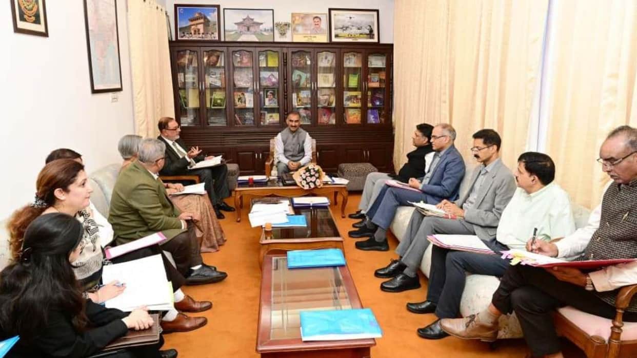 cm sukhu nlu shimla infrastructure hostels low voltage sewerage