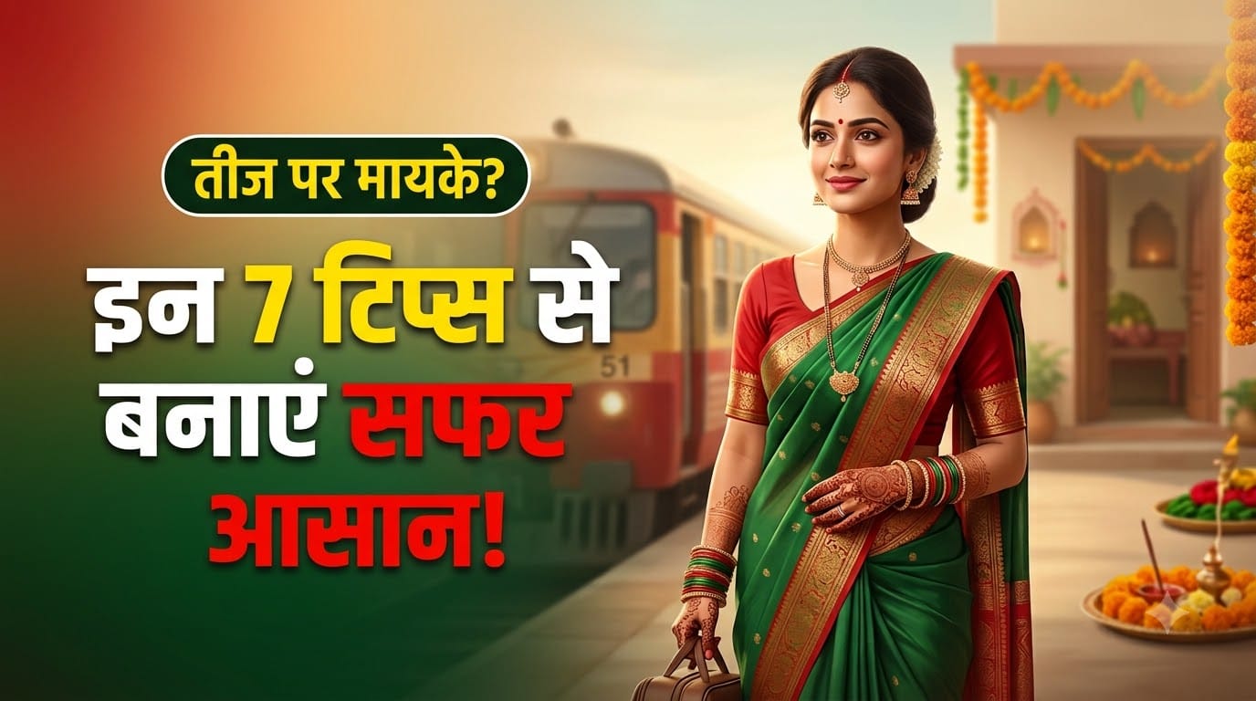 तीज पर सफर के दौरान रखें इन बातों का ध्यान