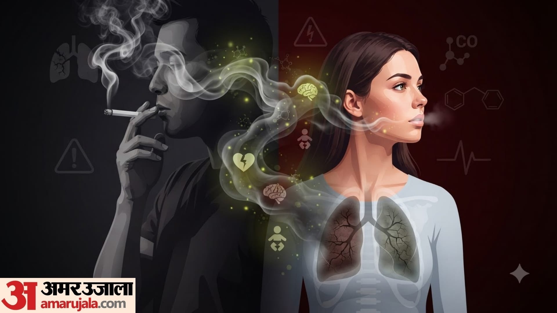 why passive smoking is more dangerous in hindi Health Problems Caused by Secondhand Smoke