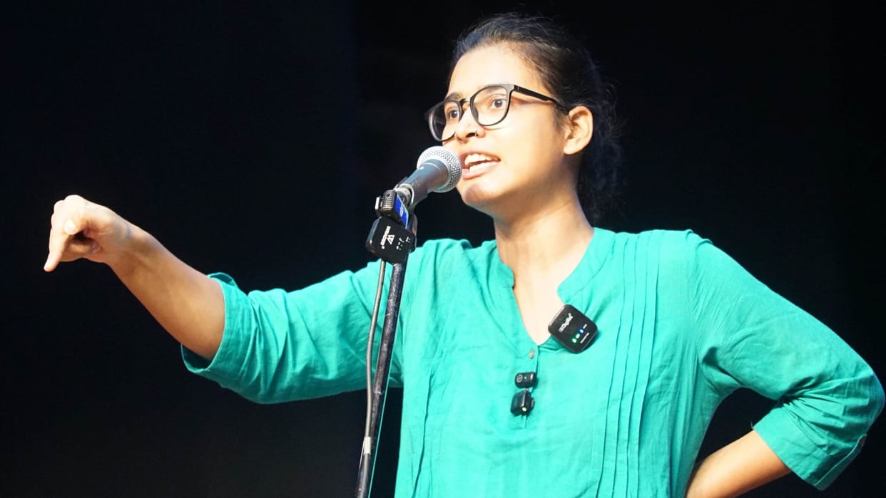 Gen-Z Chaupal BHU Issues Jantar Mantar protest and Dalamandi vandalism raised Neha Bora takes political dig
