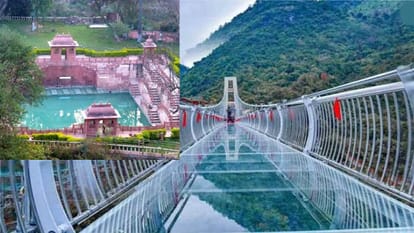 राजगीर का ग्लास ब्रिज।