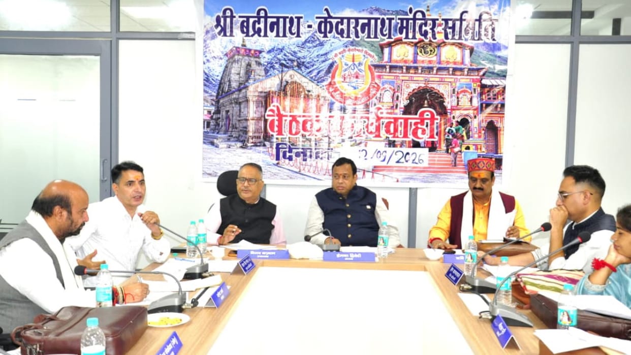 Badrinath Kedarnath Yatra 2026 BKTC Reviews Preparations for Second Phase of Char Dham Yatra Uttarakhand news