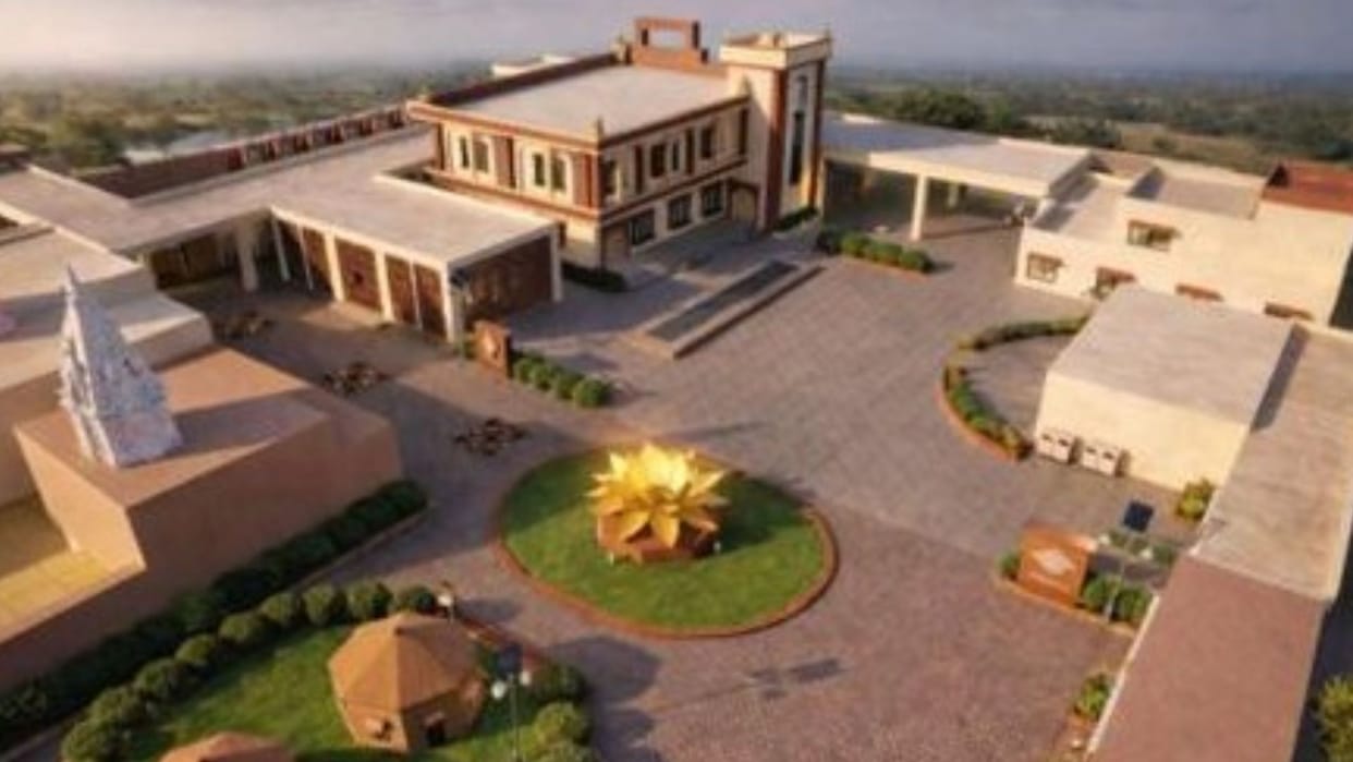 Bhrigu Corridor shape over 10520 square meters connecting Dadri Mela grounds banks Ganga 100 crore project