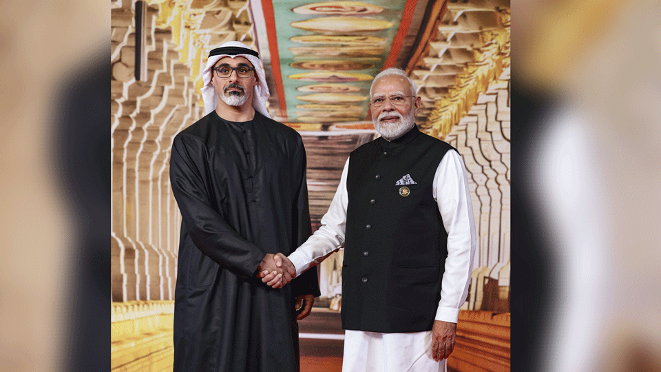 ब्रिक्स सम्मेलन में ईरान-यूएई को एक मंच पर लाए पीएम मोदी।