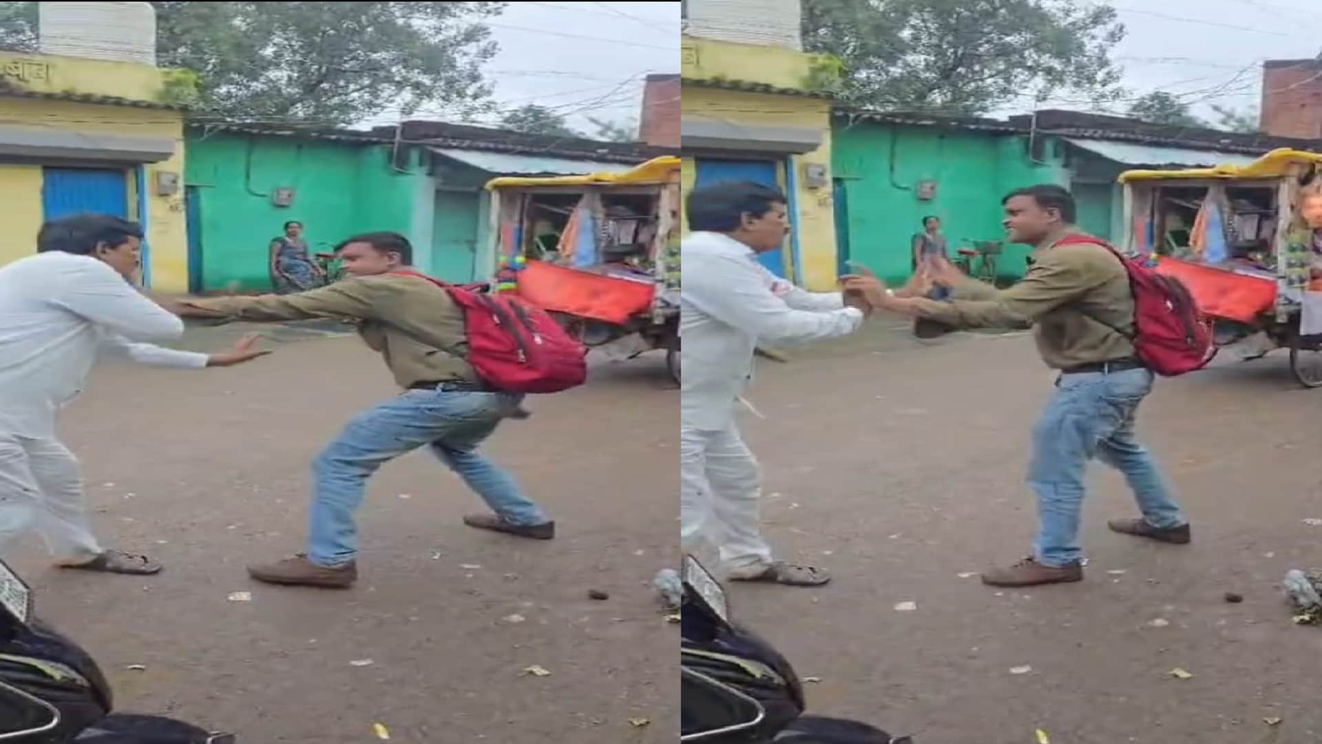 होटल में चाय पी रहे भाजपा नेता पर पुराने दोस्त ने पीछे से किया चाकू से हमला