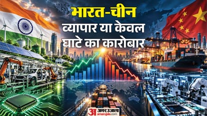 भारत और चीन के बीच का व्यापार।